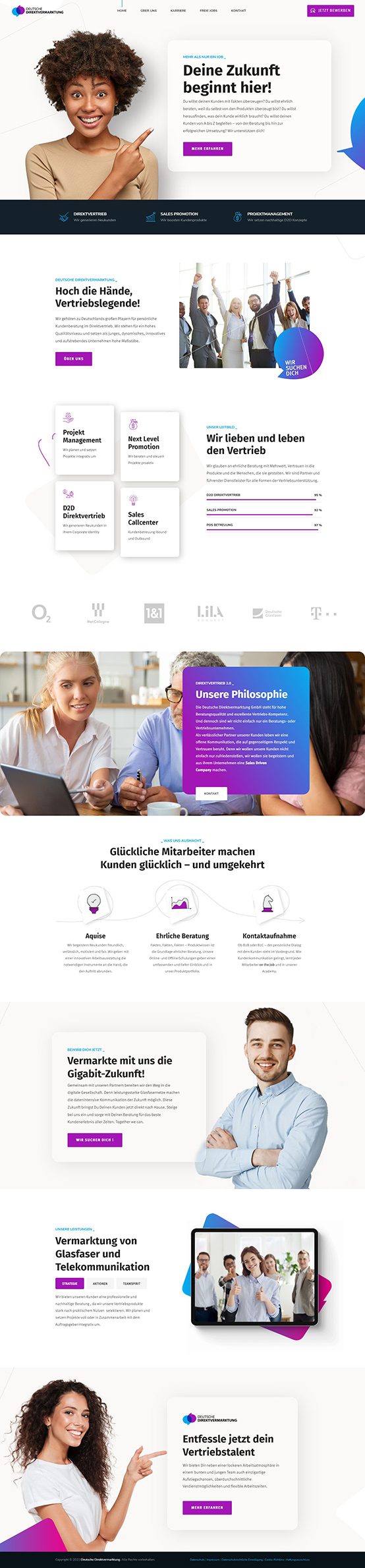 Webdesign Deutsche Direktvermarktung